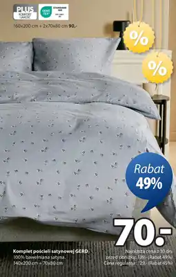 JYSK Komplet pościeli satynowej gerd oferta