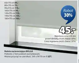 JYSK Roleta zaciemniająca bolga oferta
