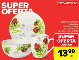Carrefour Zastawa stołowa Florina oferta