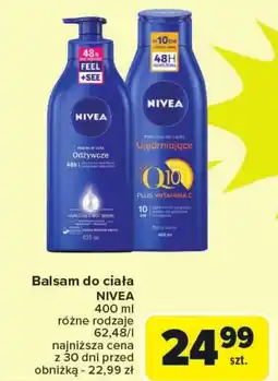 Carrefour Balsam do ciała Nivea oferta