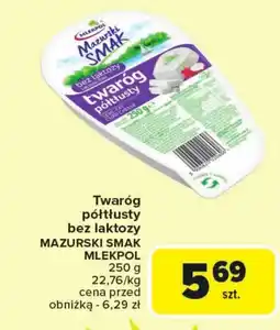Carrefour Twaróg Mazurski Smak oferta
