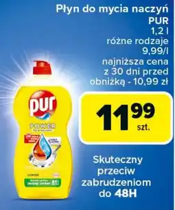Carrefour Płyn do naczyń Pur oferta