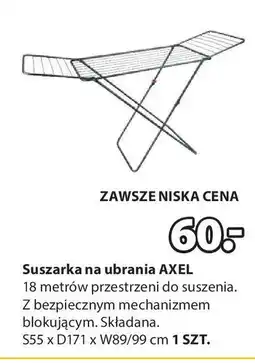 JYSK Suszarka na ubrania axel oferta