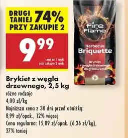 Biedronka Brykiet Fire & Flame oferta