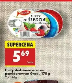 Biedronka Filety śledziowe Graal oferta