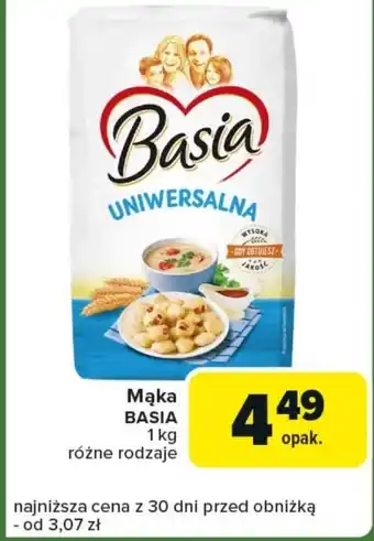 Carrefour Express Mąka Basia oferta