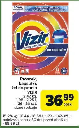 Carrefour Express Kapsułki do prania Vizir oferta