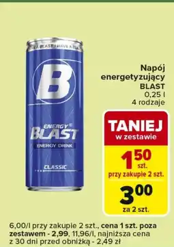 Carrefour Express Napój energetyczny Blast oferta