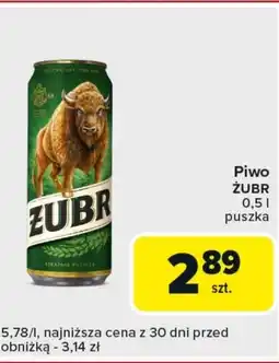 Carrefour Express Piwo Żubr oferta