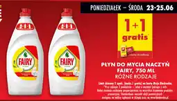 Biedronka Płyn do mycia naczyń fairy oferta