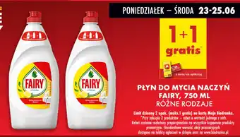 Biedronka Płyn do mycia naczyń fairy oferta