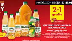 Biedronka Wszystkie soki, nektary i napoje riviva oferta