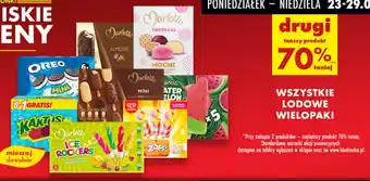 Biedronka Wszystkie lodowe wielopaki oferta
