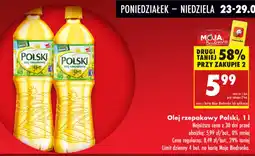 Biedronka Olej rzepakowy Polski oferta