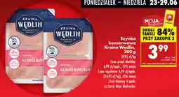 Biedronka Szynka konserwowa Kraina Wędlin oferta