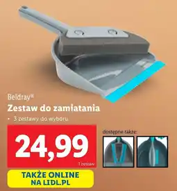 Lidl Beldray zestaw do zamiatania oferta