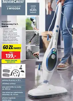 Lidl Silvercrest mop parowy 2 w 1 oferta