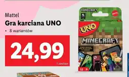 Lidl Mattel gra karciana uno oferta