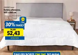 Lidl Livarno home kołdra pikowana oferta