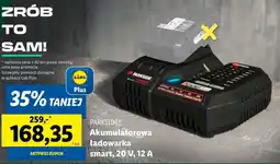 Lidl Parkside akumulatorowa ładowarka smart oferta