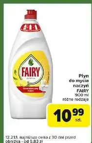 Carrefour Express Płyn do mycia naczyń lemon Fairy oferta