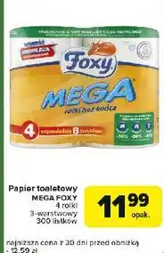 Carrefour Express Papier toaletowy Foxy Mega oferta