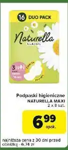 Carrefour Express Podpaski higieniczne maxi Naturella Classic oferta