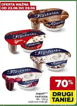 Carrefour Express Jogurt z mleczną czekoladą Danone Fantasia E. Wedel oferta