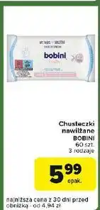 Carrefour Express Chusteczki wilgotne sensitive Bobini Baby oferta