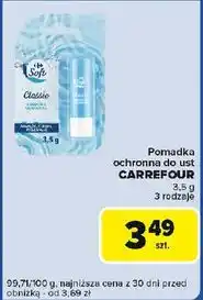 Carrefour Express Pomadka ochronna classic Carrefour Soft oferta
