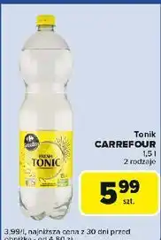 Carrefour Express Napój fresh tonic Carrefour Sensation oferta
