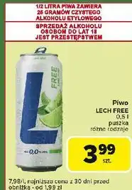 Carrefour Express Piwo Lech Free Limonka Z Miętą oferta