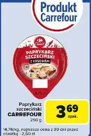 Carrefour Express Paprykarz szczeciński z łososiem Carrefour Classic oferta