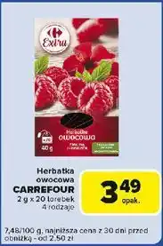 Carrefour Express Herbata malinowa Carrefour oferta