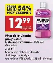 Biedronka Płyn do płukania ust 6w1 Listerine Total Care oferta