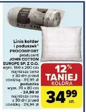 Carrefour Poduszka procomfort 70 x 80 cm John Cotton oferta