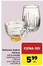 Carrefour Kubek szklany oferta