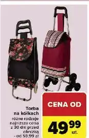 Carrefour Torba na kółkach oferta