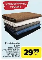 Carrefour Prześcieradło z kory gumką 160 x 200 cm oferta