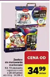 Carrefour Zestaw do malowania markerami Rexus oferta