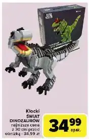 Carrefour Klocki świat dinozaurów oferta