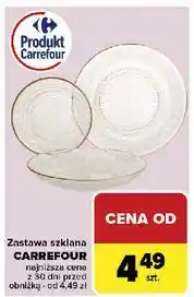 Carrefour Talerz szklany Carrefour oferta