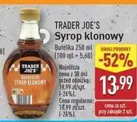 ALDI Syrop klonowy Trader Joe's oferta