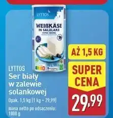 ALDI Ser biały w zalewie solankowej Lyttos oferta