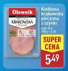 ALDI Kiełbasa krakowska pieczona z szynki Olewnik oferta
