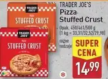 ALDI Pizza stuffed crust salami Trader Joe's oferta