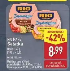 ALDI Sałatka z tuńczykiem kukurydzą Rio Mare Insalatissime oferta