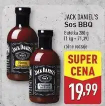 ALDI Sos grillowy honey Jack Daniel's Barbecue Sauce oferta