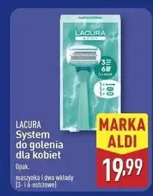 ALDI Maszynka + 2 wkłady Lacura Body oferta