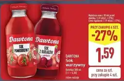 ALDI Sok z buraków jabłkiem Dawtona oferta
